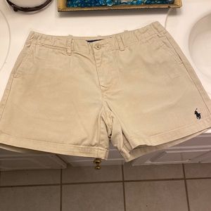 Ralph Lauren Polo Khaki Shorts; Size 6